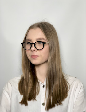 Імідж окуляри круглі пластик чорний