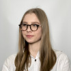 Імідж окуляри круглі пластик коричневий