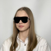 Сонцезахисні окуляри маска пластик